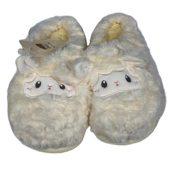 Animal Slippers for Women‎ - Cute Sheep Cozy Winter Plush Soft Adult Home Cotton - Picture 5 of 6